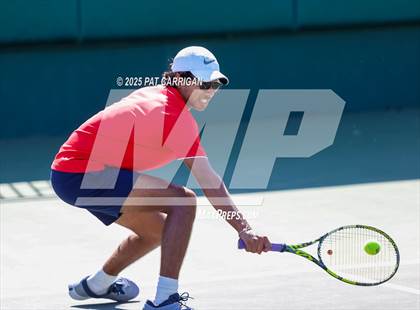 Thumbnail 3 in Wylie vs Frisco Centennial (UIL 5A Tennis Semifinal) photogallery.