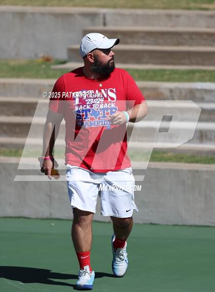 Thumbnail 3 in Wylie vs Frisco Centennial (UIL 5A Tennis Semifinal) photogallery.