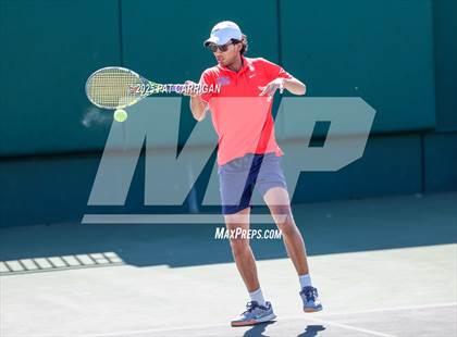 Thumbnail 3 in Wylie vs Frisco Centennial (UIL 5A Tennis Semifinal) photogallery.