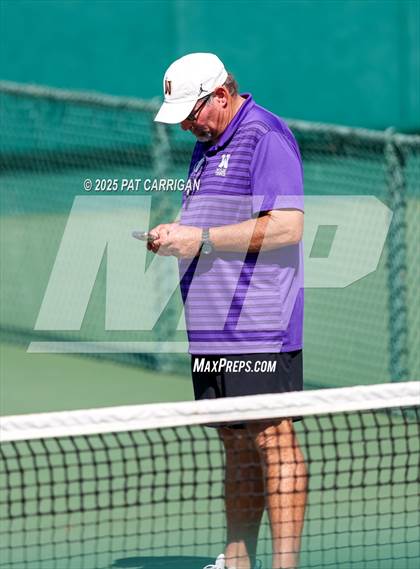 Thumbnail 1 in Wylie vs Frisco Centennial (UIL 5A Tennis Semifinal) photogallery.