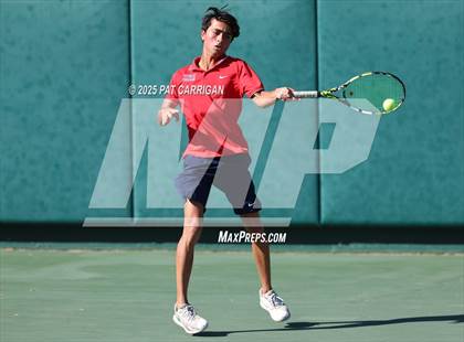 Thumbnail 1 in Wylie vs Frisco Centennial (UIL 5A Tennis Semifinal) photogallery.