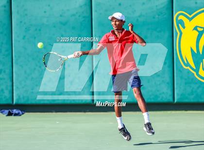 Thumbnail 1 in Wylie vs Frisco Centennial (UIL 5A Tennis Semifinal) photogallery.