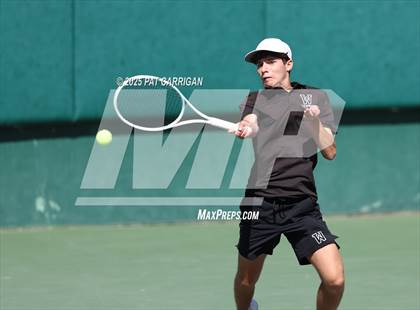Thumbnail 1 in Wylie vs Frisco Centennial (UIL 5A Tennis Semifinal) photogallery.