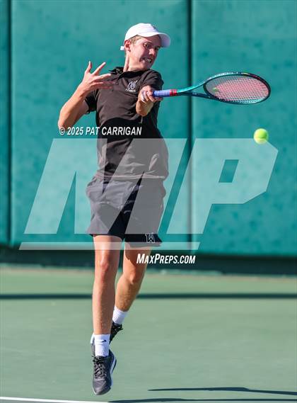 Thumbnail 3 in Wylie vs Frisco Centennial (UIL 5A Tennis Semifinal) photogallery.