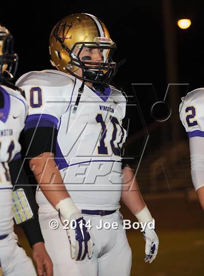 Thumbnail 2 in Winston County @ Madison Academy (AHSAA 3A 1st Round) photogallery.