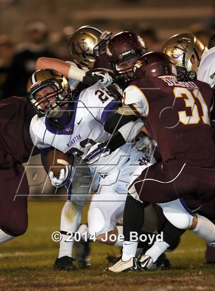 Thumbnail 2 in Winston County @ Madison Academy (AHSAA 3A 1st Round) photogallery.