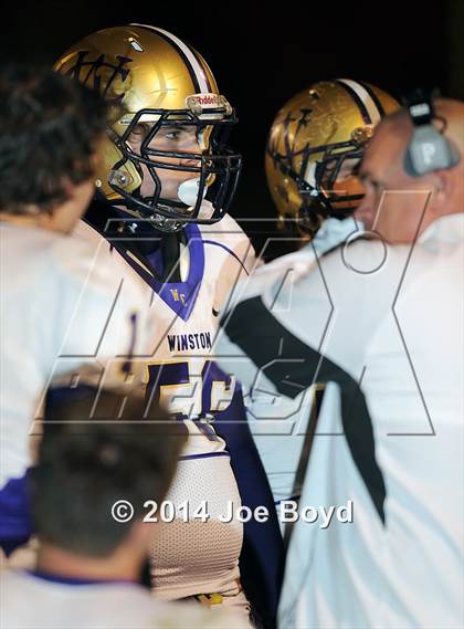 Thumbnail 1 in Winston County @ Madison Academy (AHSAA 3A 1st Round) photogallery.