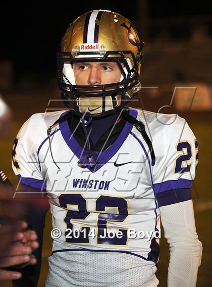 Thumbnail 1 in Winston County @ Madison Academy (AHSAA 3A 1st Round) photogallery.