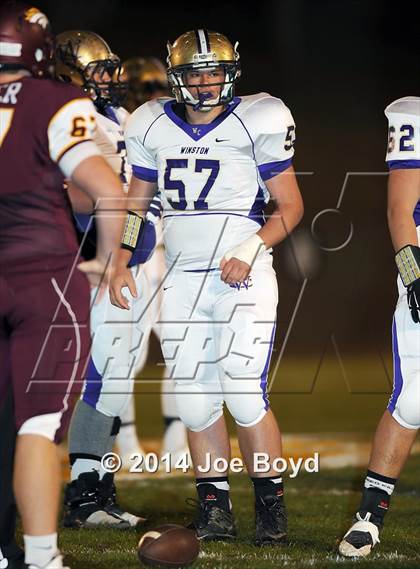 Thumbnail 3 in Winston County @ Madison Academy (AHSAA 3A 1st Round) photogallery.