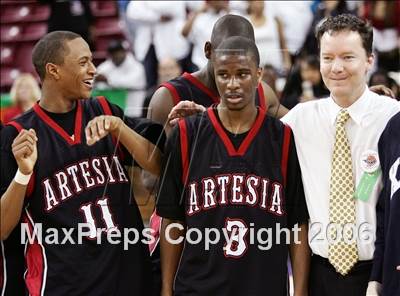 Thumbnail 3 in Artesia vs. St. Mary's (CIF State D3 Final) photogallery.