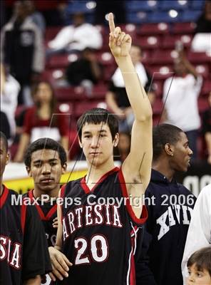 Thumbnail 1 in Artesia vs. St. Mary's (CIF State D3 Final) photogallery.