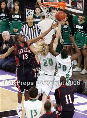 Thumbnail 2 in Artesia vs. St. Mary's (CIF State D3 Final) photogallery.