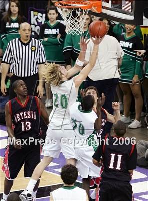 Thumbnail 3 in Artesia vs. St. Mary's (CIF State D3 Final) photogallery.