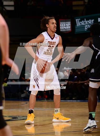 Thumbnail 2 in New Rochelle vs Mt. Vernon (Section 1 Class AA Semifinal) photogallery.