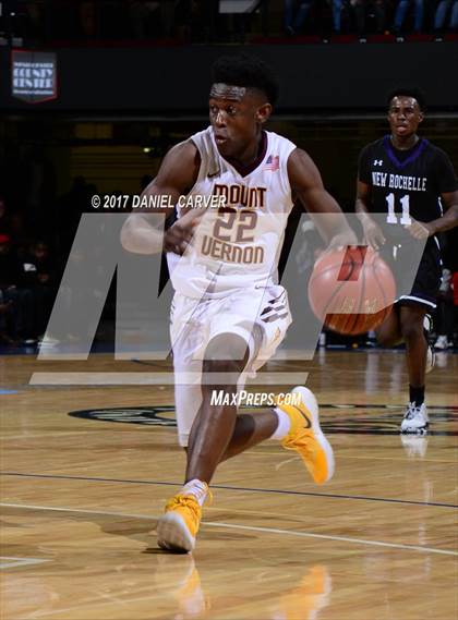 Thumbnail 1 in New Rochelle vs Mt. Vernon (Section 1 Class AA Semifinal) photogallery.
