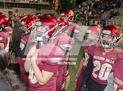 Thumbnail 2 in Mission Hills vs. Mater Dei Catholic (CIF SDS D1 Final) photogallery.