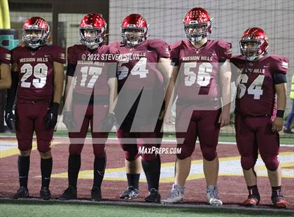 Thumbnail 1 in Mission Hills vs. Mater Dei Catholic (CIF SDS D1 Final) photogallery.