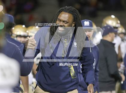 Thumbnail 3 in Mission Hills vs. Mater Dei Catholic (CIF SDS D1 Final) photogallery.