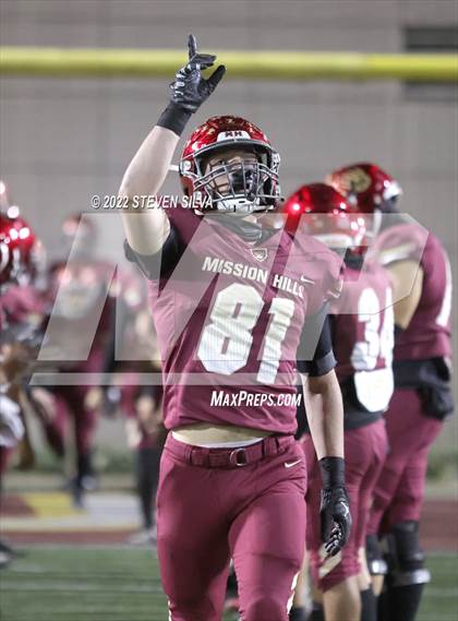 Thumbnail 2 in Mission Hills vs. Mater Dei Catholic (CIF SDS D1 Final) photogallery.
