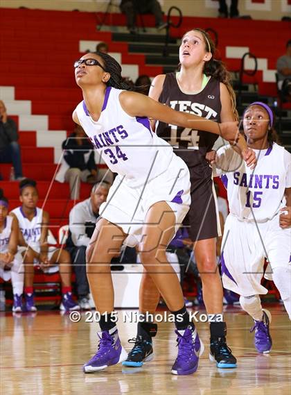 Thumbnail 1 in West Torrance vs. St. Anthony (Battle at the Beach Classic) photogallery.