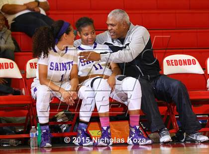 Thumbnail 1 in West Torrance vs. St. Anthony (Battle at the Beach Classic) photogallery.