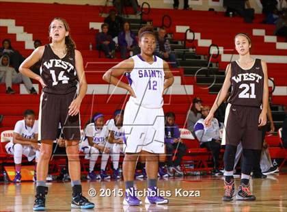 Thumbnail 2 in West Torrance vs. St. Anthony (Battle at the Beach Classic) photogallery.