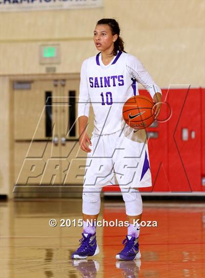 Thumbnail 2 in West Torrance vs. St. Anthony (Battle at the Beach Classic) photogallery.
