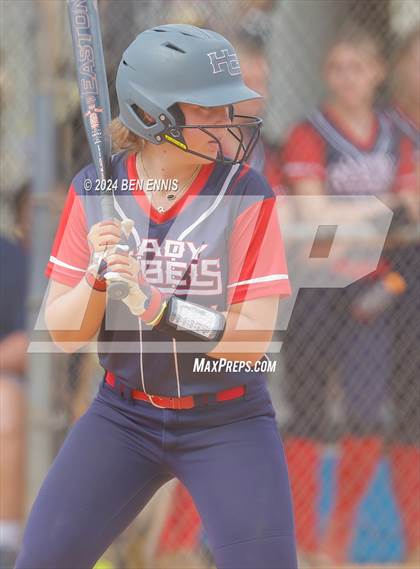Thumbnail 2 in Banks County vs. Haralson County (GHSA 1A D1 State Tournament) photogallery.