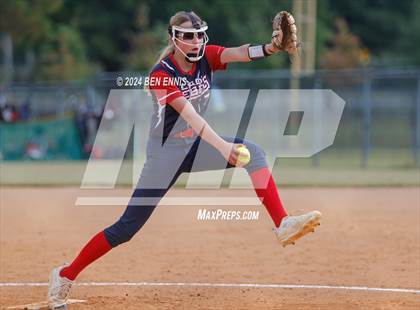 Thumbnail 2 in Banks County vs. Haralson County (GHSA 1A D1 State Tournament) photogallery.