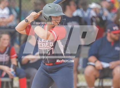 Thumbnail 1 in Banks County vs. Haralson County (GHSA 1A D1 State Tournament) photogallery.