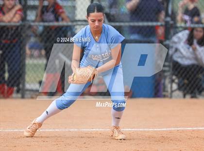 Thumbnail 2 in Banks County vs. Haralson County (GHSA 1A D1 State Tournament) photogallery.