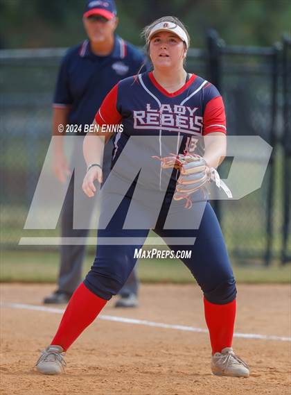 Thumbnail 2 in Banks County vs. Haralson County (GHSA 1A D1 State Tournament) photogallery.