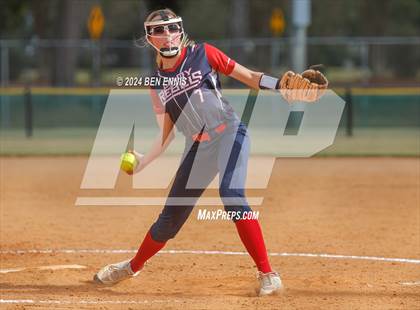 Thumbnail 2 in Banks County vs. Haralson County (GHSA 1A D1 State Tournament) photogallery.