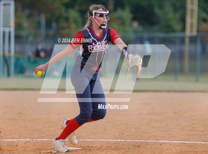 Thumbnail 1 in Banks County vs. Haralson County (GHSA 1A D1 State Tournament) photogallery.