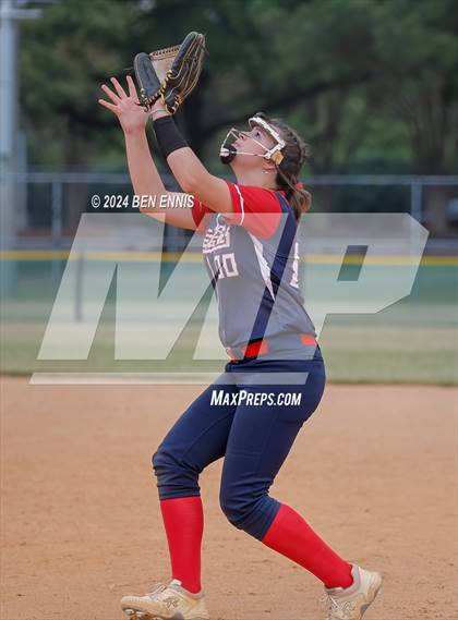 Thumbnail 2 in Banks County vs. Haralson County (GHSA 1A D1 State Tournament) photogallery.
