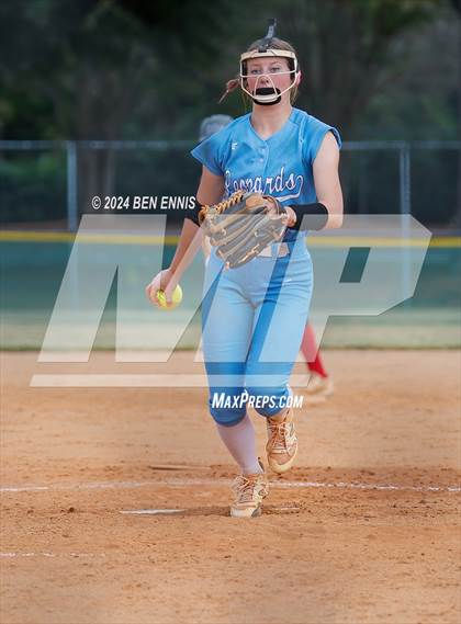 Thumbnail 1 in Banks County vs. Haralson County (GHSA 1A D1 State Tournament) photogallery.