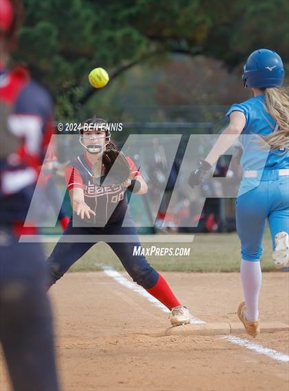 Thumbnail 2 in Banks County vs. Haralson County (GHSA 1A D1 State Tournament) photogallery.