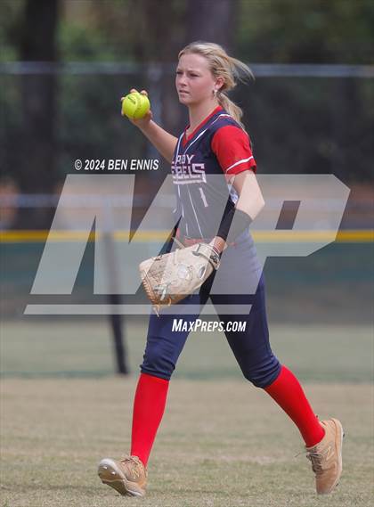 Thumbnail 2 in Banks County vs. Haralson County (GHSA 1A D1 State Tournament) photogallery.