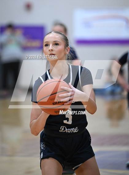 Thumbnail 1 in Notre Dame vs. Green (OHSAA DIV VII District) photogallery.