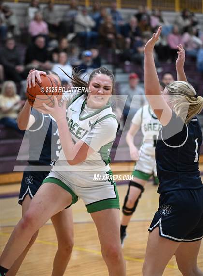 Thumbnail 1 in Notre Dame vs. Green (OHSAA DIV VII District) photogallery.