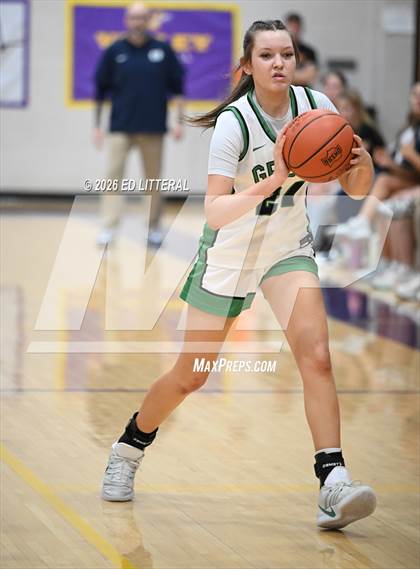 Thumbnail 2 in Notre Dame vs. Green (OHSAA DIV VII District) photogallery.