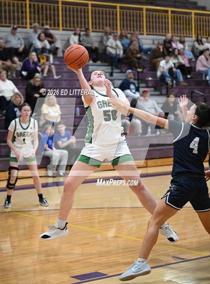 Thumbnail 3 in Notre Dame vs. Green (OHSAA DIV VII District) photogallery.