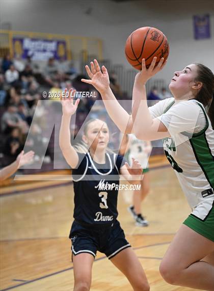 Thumbnail 3 in Notre Dame vs. Green (OHSAA DIV VII District) photogallery.