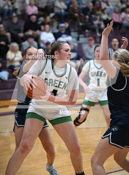Thumbnail 3 in Notre Dame vs. Green (OHSAA DIV VII District) photogallery.