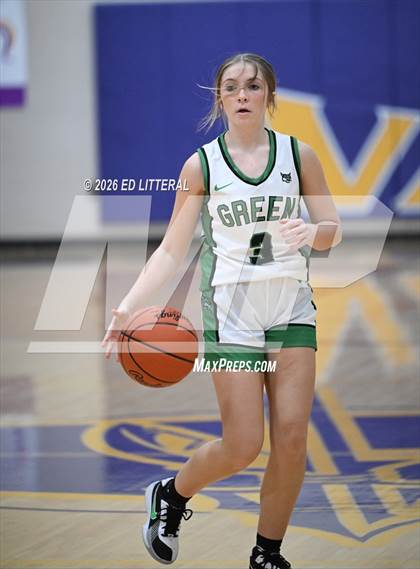 Thumbnail 1 in Notre Dame vs. Green (OHSAA DIV VII District) photogallery.