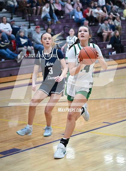 Thumbnail 3 in Notre Dame vs. Green (OHSAA DIV VII District) photogallery.