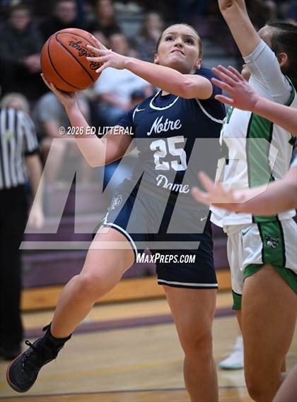 Thumbnail 3 in Notre Dame vs. Green (OHSAA DIV VII District) photogallery.