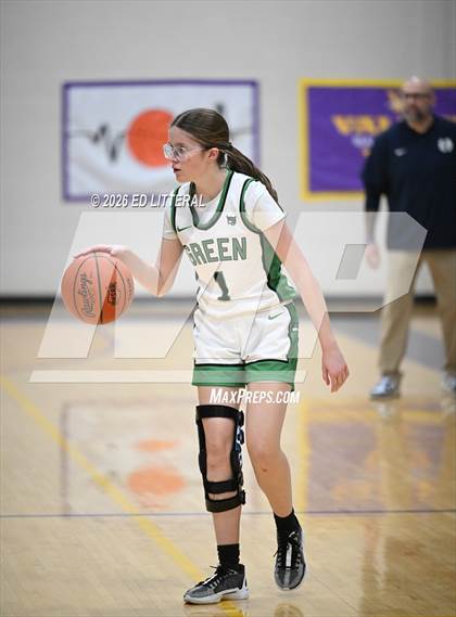 Thumbnail 1 in Notre Dame vs. Green (OHSAA DIV VII District) photogallery.