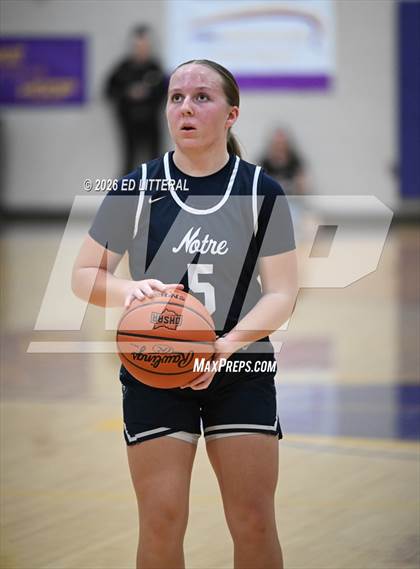 Thumbnail 2 in Notre Dame vs. Green (OHSAA DIV VII District) photogallery.