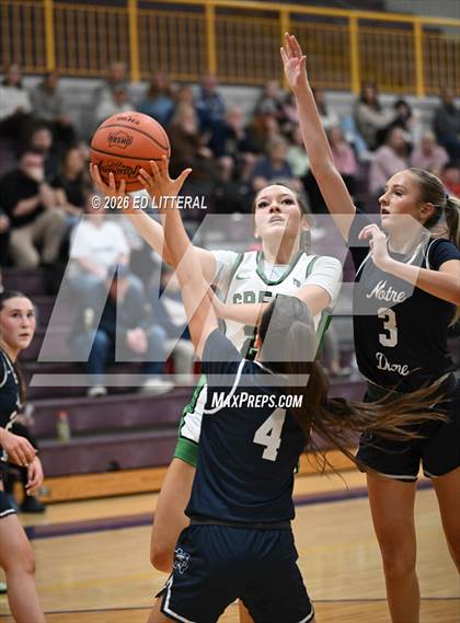 Thumbnail 2 in Notre Dame vs. Green (OHSAA DIV VII District) photogallery.